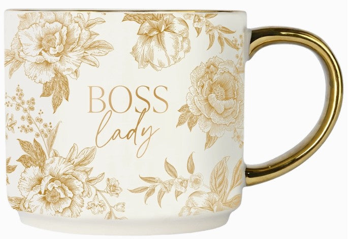 Gold Boss Lady Mug