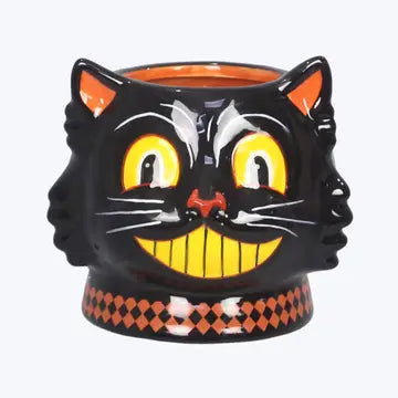 Small Vintage Halloween Ceramic Candy Bowl