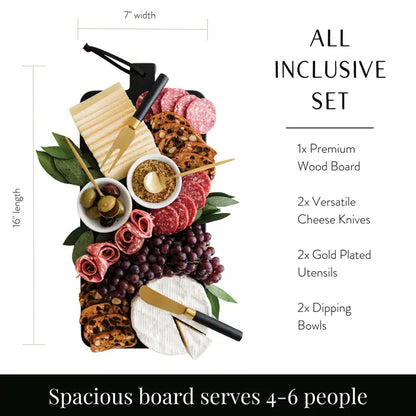 The “Just Add Cheese” Charcuterie Board Set