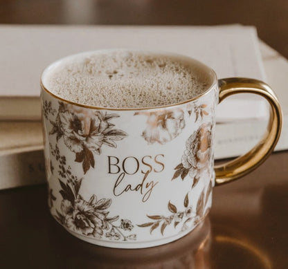 Gold Boss Lady Mug