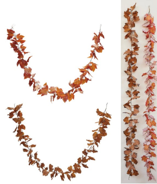 Faux Leaf Garland